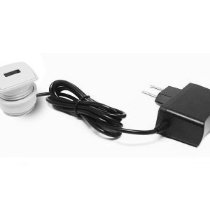 MINI USB BRANCO FONTE 5V