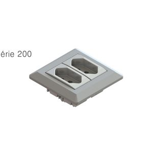 MINI ESPELHO SERIE 200 BRANCO