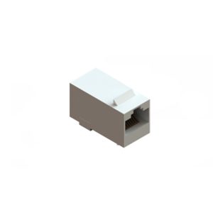 CONECTOR RJ45 (REDE) BRANCO (EMENDA)