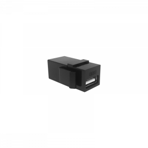 CONECTOR USB PRETO (EMENDA)